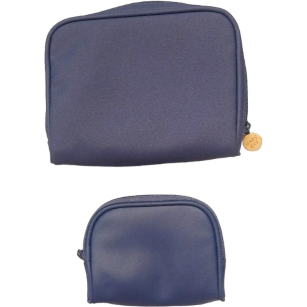 Lot 2 Mary Kay Purple Cosmetic Bag, Small and Medium